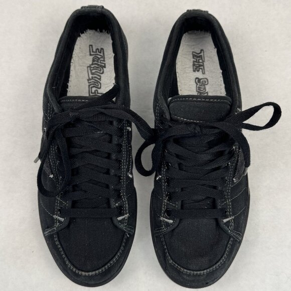 Macbeth Eliot Mens Size 8 Low Top Skate Shoes Black Vegan Sound of the Future - Picture 7 of 13